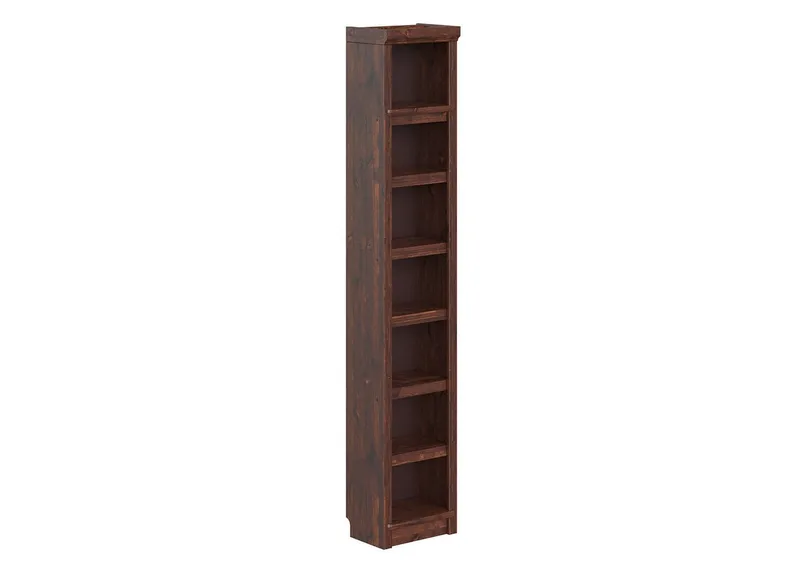OTTO home Bücherregal Soeren Regal B/T/H: 40/29/220 cm, Kiefer FSC®-zertifiziert, 7 Fächer und 6 Einlegeböden, Braun, – Produktbild 1 von 3