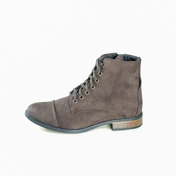 Fairticken Fairticken Gefütterte Damen Stiefel MAIRAN in Wildlederoptik, Braun, – Produktbild 2 von 4
