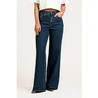 Kuyichi Kuyichi Damen vegan Jeans Harper Mit Weitem Bein Super Deep Indigo – Produktbild 1 von 1