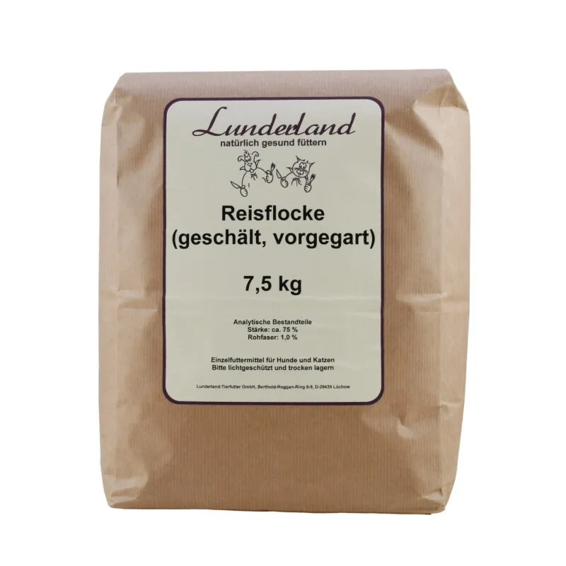 Lunderland Lunderland Reisflocke 7,5 kg – Produktbild 1 von 1