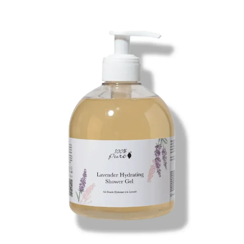 100% PURE® - Purity Cosmetics French Lavender Shower Gel 474 ml - Duschgel – Produktbild 2 von 2