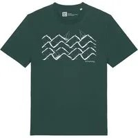 ilovemixtapes ilovemixtapes Unisex T-Shirt mit Waves and Boats Motiv – Nachhaltig, Fair, Vegan, Bio-Baumwolle – Produktbild 1 von 1