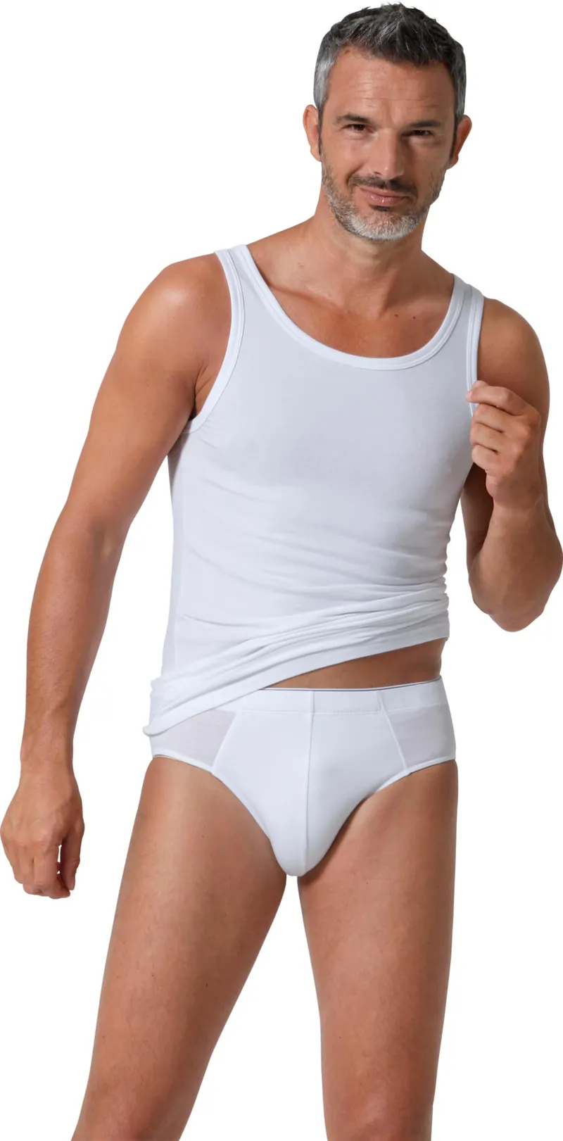Schiesser Slip weiß, Weiß, – Produktbild 2 von 2