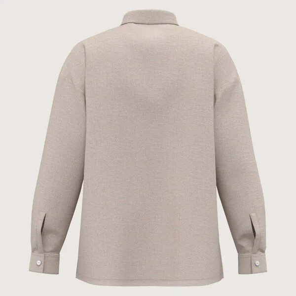 YTWOO YTWOO Oversized Leinenhemd für Damen, Linen, – Produktbild 4 von 4