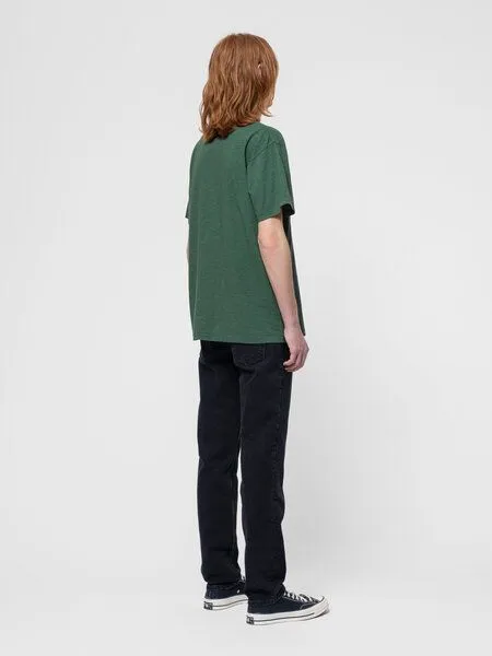 Nudie Jeans Nudie Jeans Herren T-Shirt "Roffe", Dark green (grün), – Produktbild 2 von 4