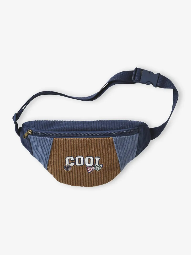 Vertbaudet Kinder Bauchtasche COOL SCHOOL, Nachtblau, – Produktbild 2 von 4
