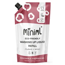 Miniml Miniml Spülmittel Rhabarber & Zitrone - 1L Nachfüllpackung – Produktbild 1 von 1