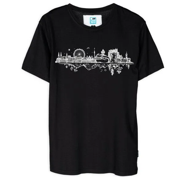 Gary Mash GARY MASH Shirt Art & Nature aus Modal®-Mix, Schwarz, – Produktbild 1 von 3