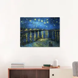 Photocircle Photocircle Poster / Leinwandbild - Vincent van Gogh - Sternennacht über der Rhone – Produktbild 1 von 1