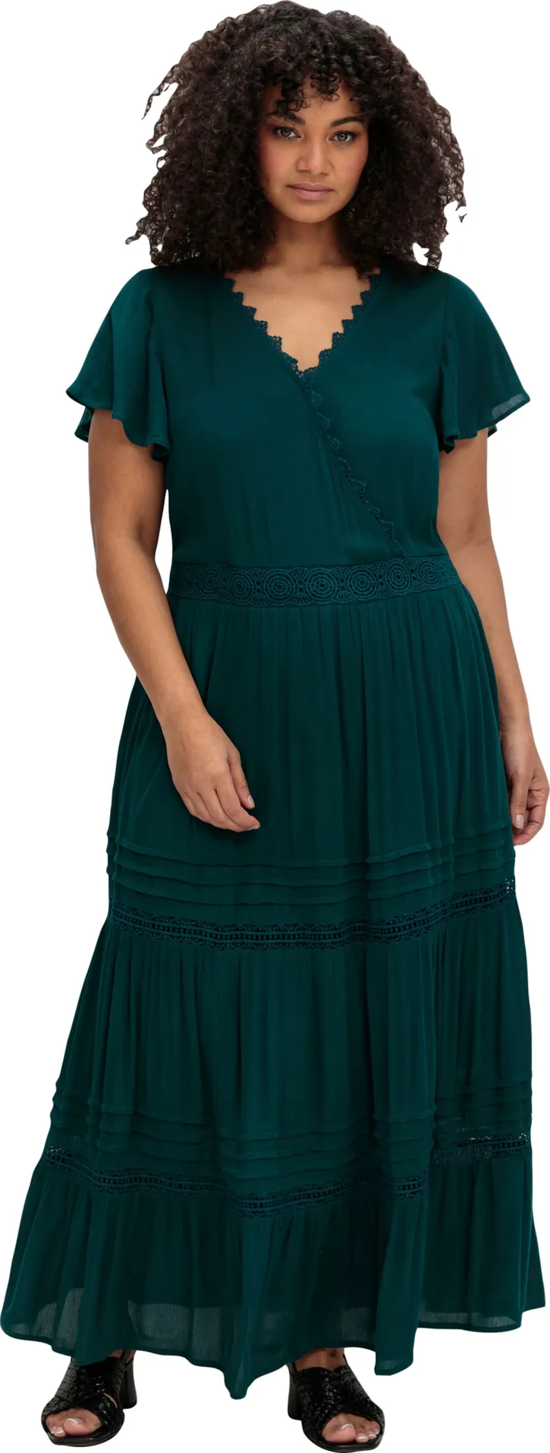 sheego by Joe Browns Maxikleid, Petrol, – Produktbild 2 von 2