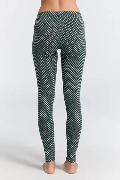 Leela Cotton Damen Leggings aus Bio-Baumwolle 1611"Leela Cotton", Waldkubus, – Produktbild 3 von 3
