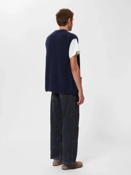 Nudie Jeans Nudie Jeans - Weste Svempa, Blau (navy), – Produktbild 2 von 3