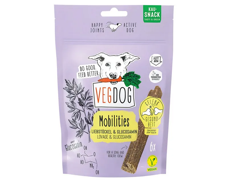 VEGDOG VEGDOG Mobilities 115 g, Snack für: Hund – Produktbild 1 von 4