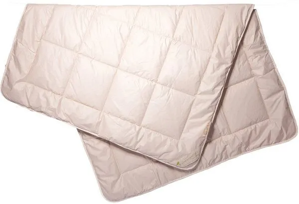 purnatour purnatour Bettdecke Schurwolle DUO Winter warm - vintage natur – Produktbild 2 von 2