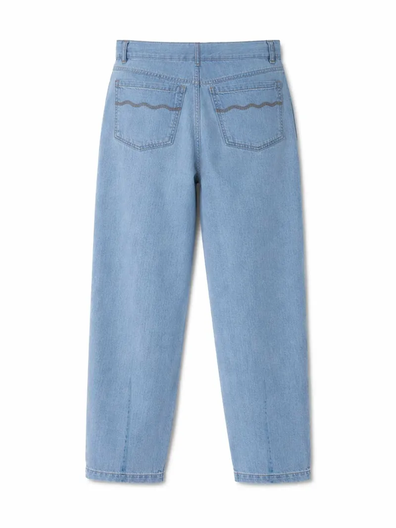 TWOTHIRDS TWOTHIRDS Damen vegan Jeans Haruku Hellblau, Hellblau, – Produktbild 2 von 2