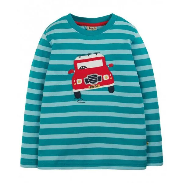 Frugi Frugi Langarm-Shirt Camper William Applique Top – Produktbild 1 von 3