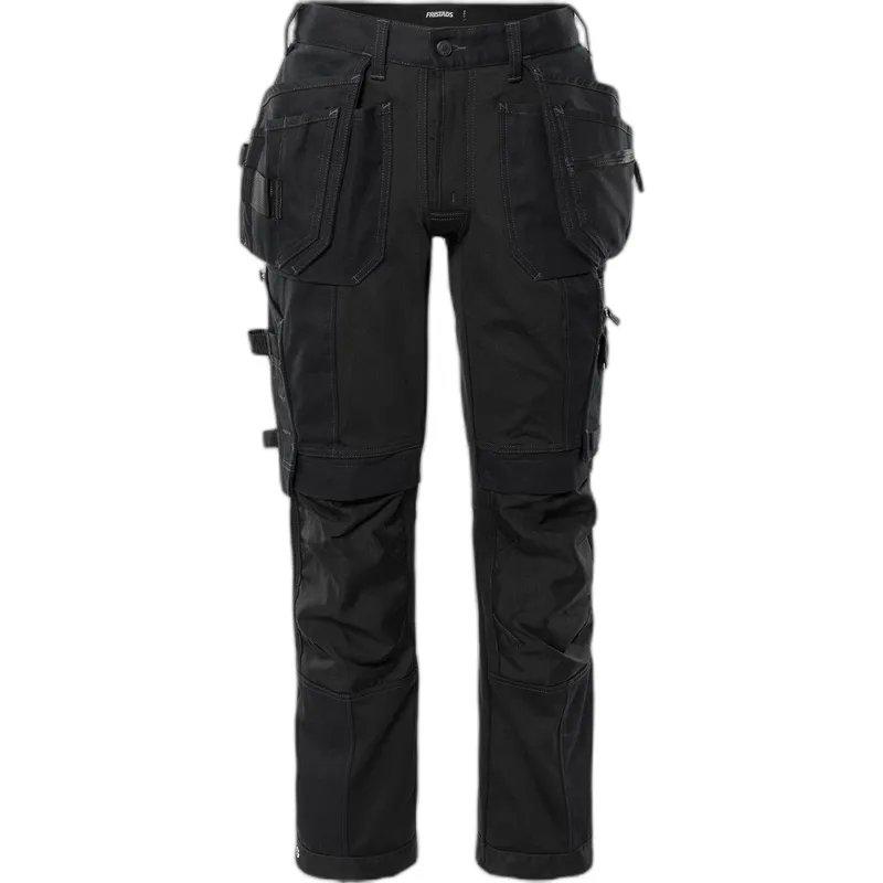Fristads Stretch-Arbeitshose Fristads Outdoor 2530 GCYD, Schwarz, – Produktbild 1 von 2