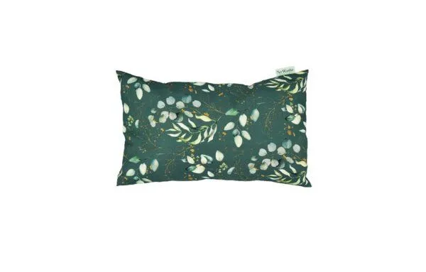 NoWaste Wrapping NoWaste Wrapping Zirbenkissen Kopfkissen Schlafkissen 20 x 30 cm, Grün eukalyptus, – Produktbild 2 von 2