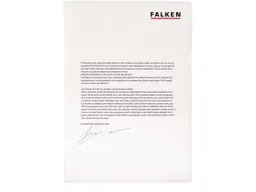 Falken FALKEN Aktensichthüllen genarbt, DIN A4, 80µ, 100 Stk. – Produktbild 1 von 1