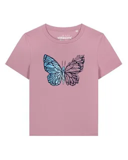 watapparel watapparel T-Shirt Frauen Crystal Butterfly – Produktbild 1 von 1