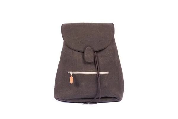 Risorse Future Risorse Future Hanf-Rucksack Dunkelbraun – Produktbild 1 von 3