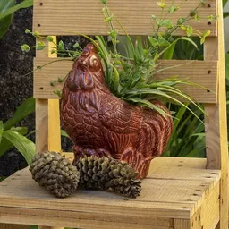 Mitienda Shop Mitienda Shop Blumentopf aus Ton Hahn indoor & outdoor – Produktbild 1 von 1