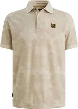 PME Legend PME Legend Poloshirt Piqué Print Beige – Produktbild 1 von 1
