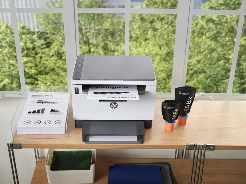 HP HP LaserJet Enterprise 8501x - Drucker - s/w – Produktbild 3 von 3
