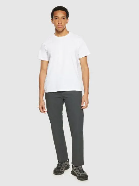 KnowledgeCotton Apparel KnowledgeCotton Apparel Flanell-Chino-Hose CHUCK, Flanell gray pinstripe, – Produktbild 4 von 4