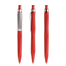 prodir prodir® Druckkugelschreiber QS20 Soft Touch PRS Push, blaue Mine, rot, Rot, – Produktbild 1 von 1