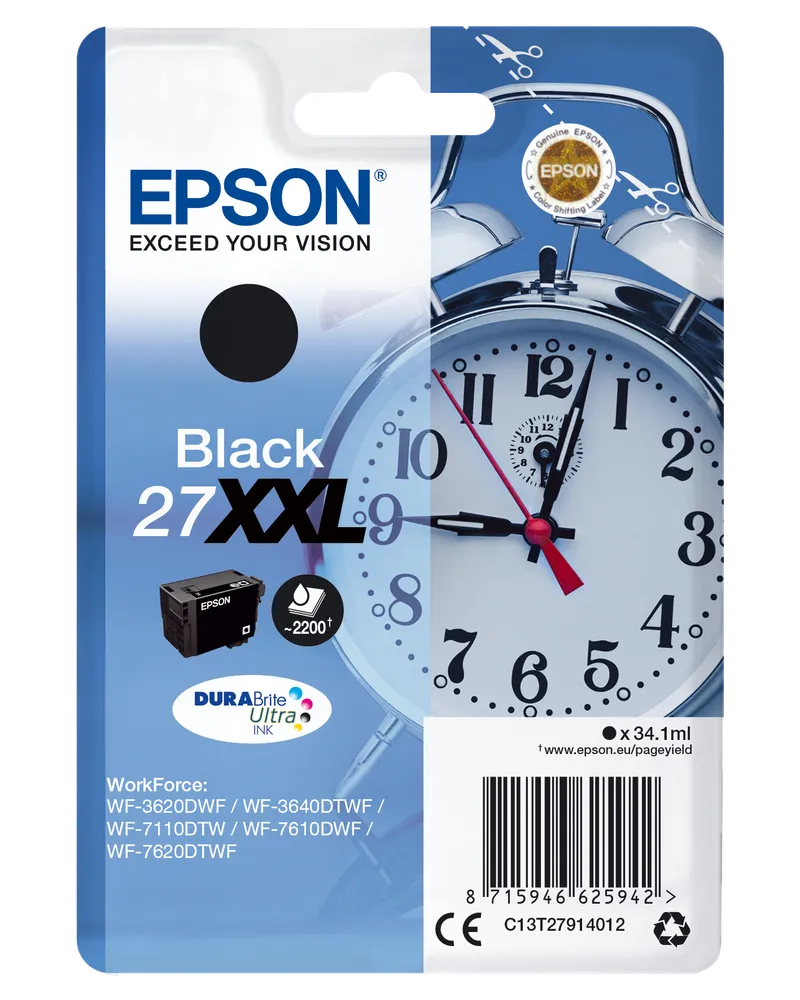 Epson Epson Tintenpatrone T2791XXL schwarz – Produktbild 1 von 3