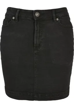 Urban Classics Urban Classics Maxirock Urban Classics Ladies Organic Stretch Denim Mini Skirt (1-tlg) – Produktbild 1 von 1
