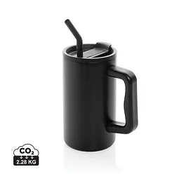XD Collection XD Collection Cube Becher aus RCS recyceltem Stahl 800ml – Produktbild 1 von 1