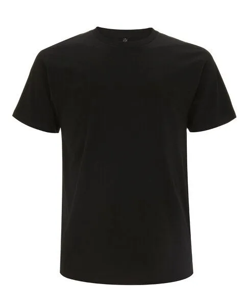 Earth Positive Earth Positive Unisex T-Shirt aus reiner Bio Baumwolle, Schwarz, – Produktbild 1 von 2