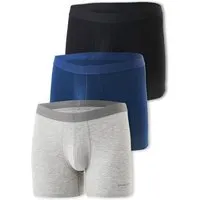 ORGANICATION ORGANICATION BRUNNO | Boxer Brief aus Bio-Baumwolle und TENCEL Modal im 3er-Pack, Mix-25, – Produktbild 1 von 1