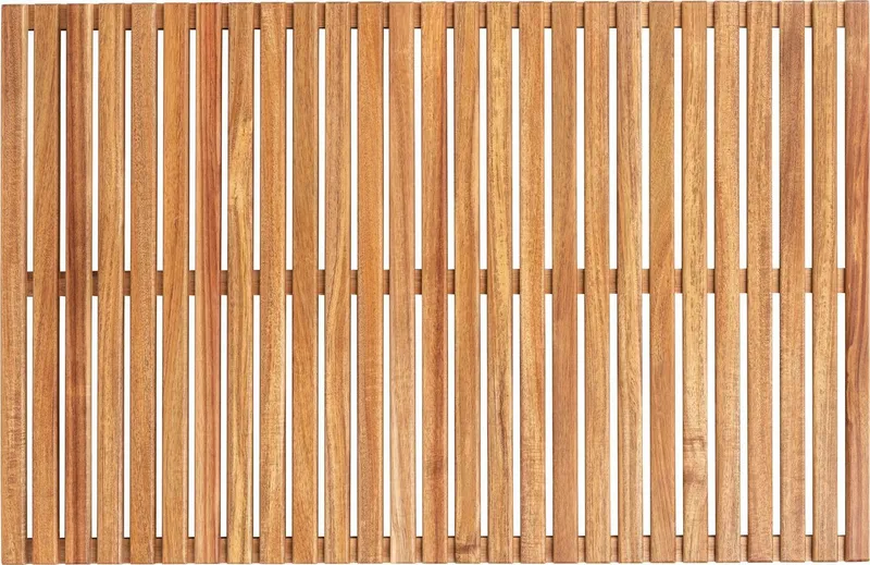 Wenko Wenko Saunabodenrost Acacia, Höhe 25 mm, rechteckig, Baderost aus Akazienholz für innen & außen, Beige, – Produktbild 3 von 3
