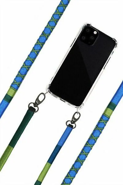 VORSON VORSON Handgemacht BioStyle Handy- & Taschengurt, Blue daisy, – Produktbild 3 von 4