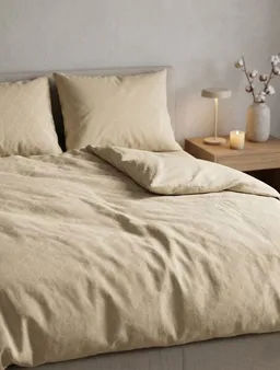 Nature by Adam Nature by Adam Bettwäsche 2tlg aus 100% Bio-Baumwolle - Made in Germany - Indian Cortezada Light – Produktbild 1 von 1