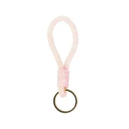 El Puente El Puente Schlüsselanhänger aus Glasperlen in Rosa | Fair Trade & Handmade aus Indien – Produktbild 1 von 1