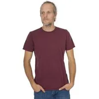 Life Tree Life-Tree Shirt aus Biobaumwolle für Herren "Basic" Stone Washed Green/Red/Blue, Rot, – Produktbild 1 von 1