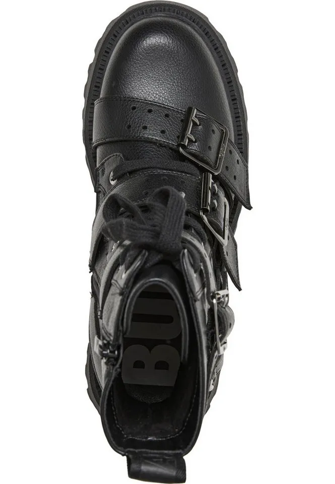 Buffalo Buffalo ASPEN BIKER - VEGAN NAPPA Stiefel, Schwarz, – Produktbild 3 von 5
