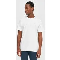 KnowledgeCotton Apparel KnowledgeCotton Apparel T-Shirt LOKE Badge aus Bio-Baumwolle - ROC/GOTS/Vegan, Weiss (bright) white, – Produktbild 1 von 1