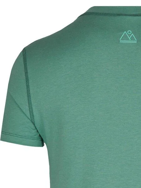 nice to meet me nice to meet me CORE T-SHIRT mit Bio-Baumwolle und TENCEL Lyocell, Matcha, – Produktbild 4 von 4