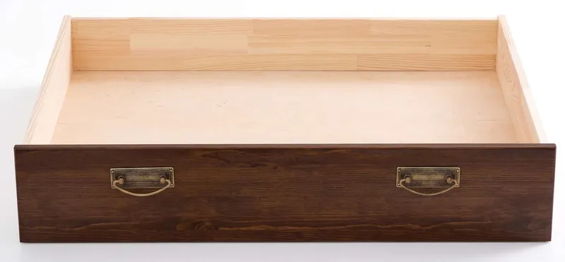 OTTO home Schubkasten Konrad, aus massivem Kiefernholz, FSC®-zertifiziert, mit Kunststoff-Rollen, Braun, – Produktbild 4 von 5