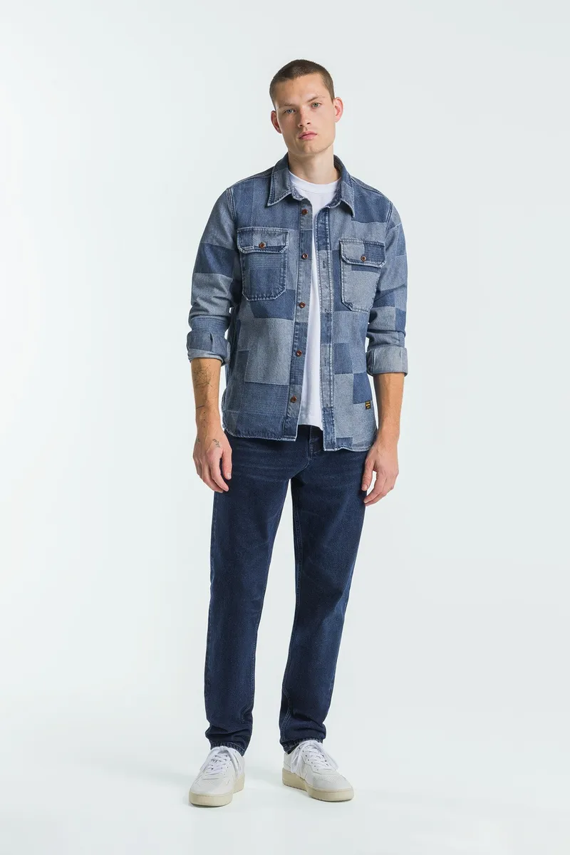 Kings Of Indigo Kings of Indigo Herren vegan Jeans Sushan Washed Holo Blau Schwarz, Extra dunkelblau, – Produktbild 2 von 2