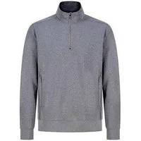 Utopic Utopic Unisex Troyer Bio-Baumwolle Sweatshirt Quarter-Zip-Reißverschluss Viertelreißverschluss bis 4XL – Produktbild 1 von 1