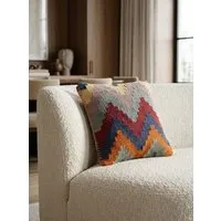 Rugtales Kelim Kissen „Rugtales“ aus Schurwolle, Bunt, – Produktbild 2 von 8