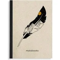 matabooks matabooks® Nachhaltiges A6 Notizbuch/Journal/Schreibblock aus Graspapier – Dahara – Produktbild 1 von 1