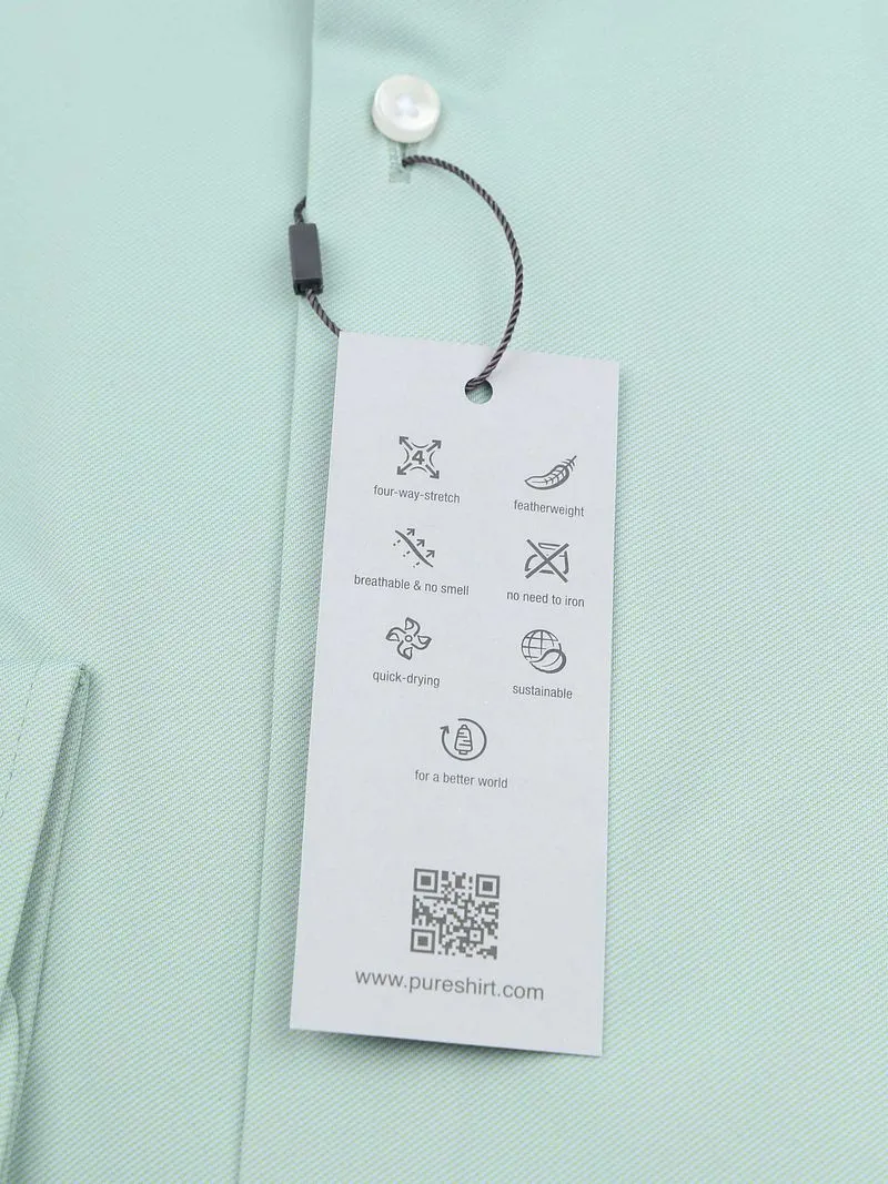 Pure Pure Shirt Hellgrün - Größe 41 (L), Grün, – Produktbild 3 von 4