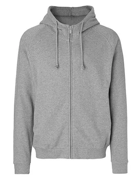 Neutral Neutral Herren Unisex College Hoodie, Sports grey, – Produktbild 2 von 4